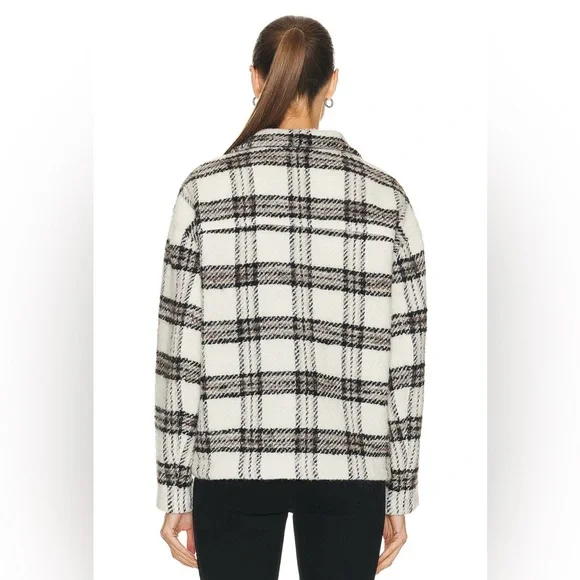 NWT IRO Bika Plaid Jacket – Size 34 (US 2) - Picture 5 of 15